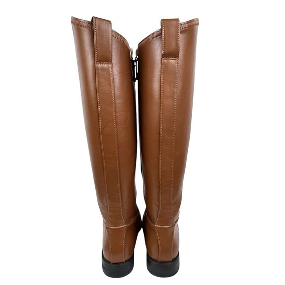 Franco Sarto Marsala Womens Riding Boots Brown 8.5 Faux Leather Old Money Preppy - Picture 4 of 15